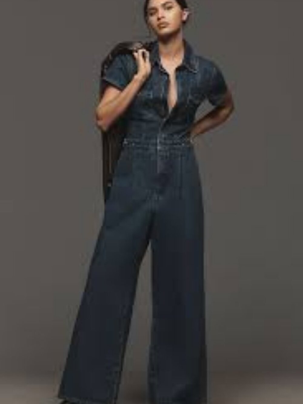 41 - NWT GOOD AMERICAN FIT FOR SUCCESS PALAZZO JUMPSUIT